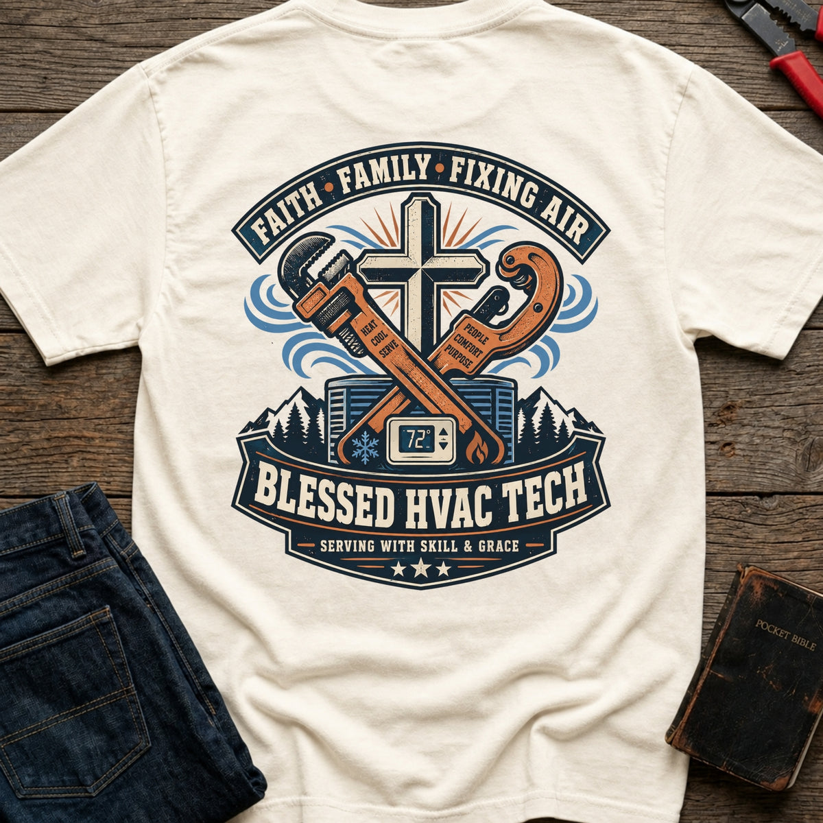 Blessed HVAC T-Shirt