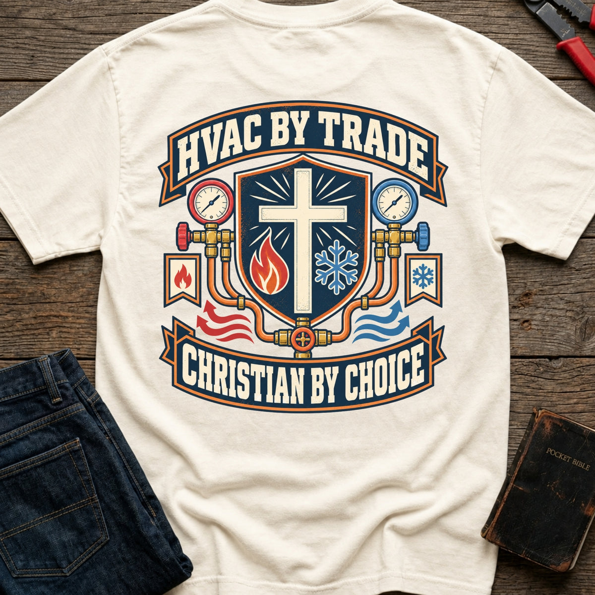 HVAC By Trade T-Shirt