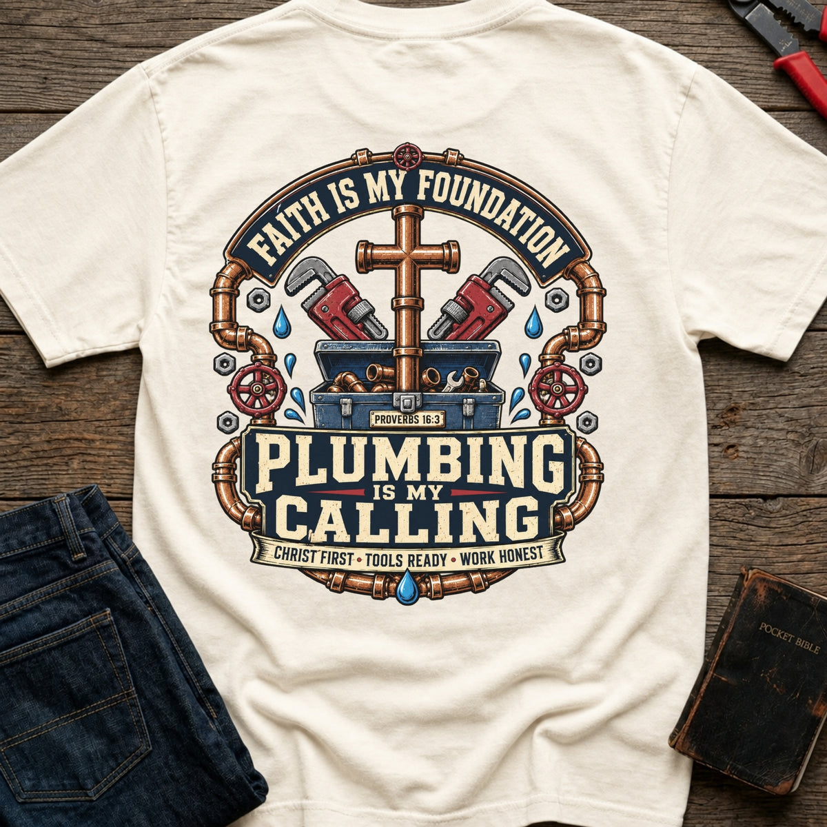 Plumbing Is My Calling T-Shirt