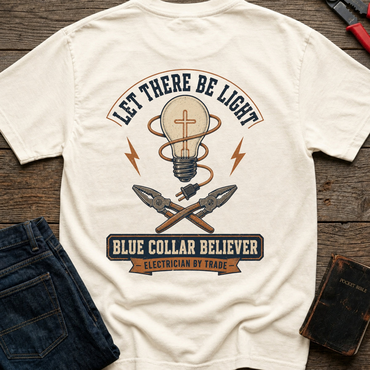 blue Collar Believer T-Shirt