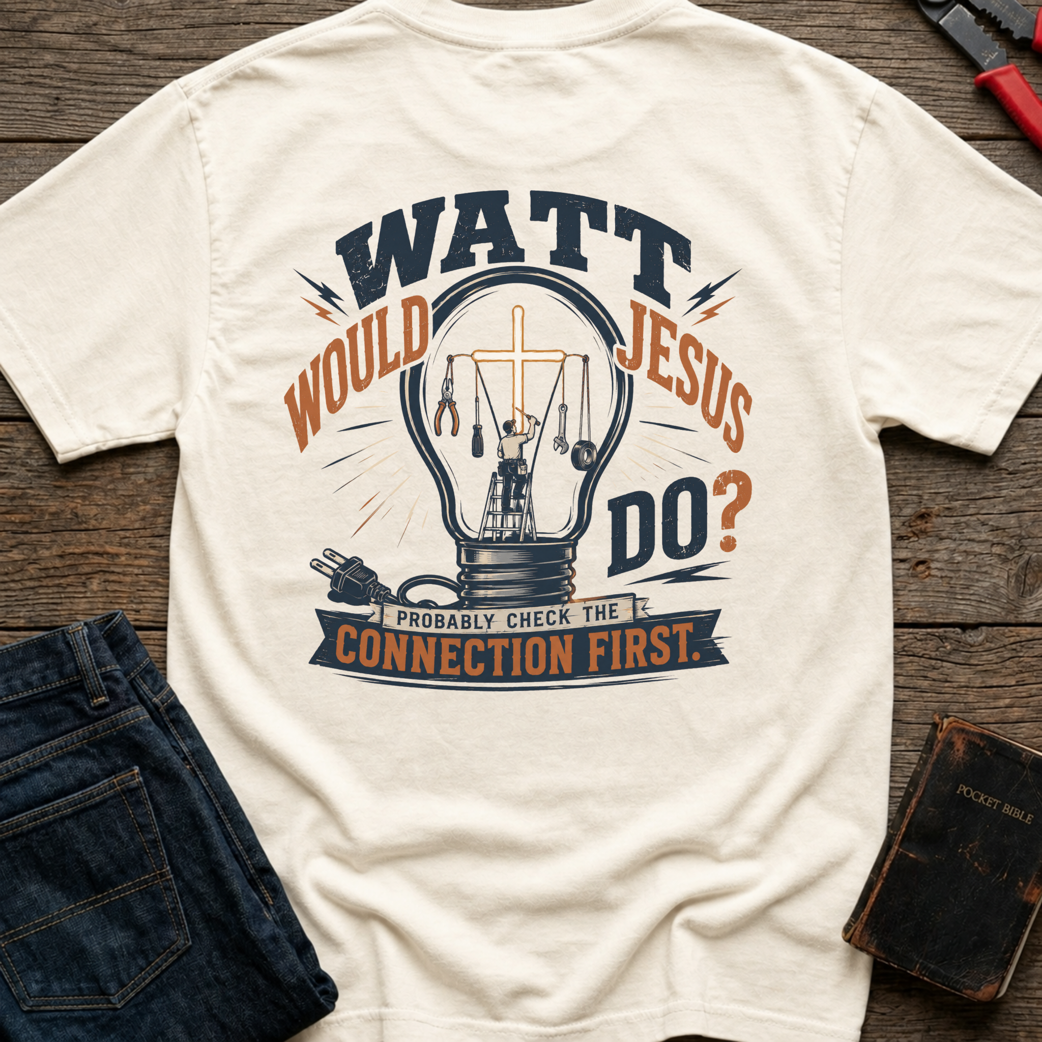 WATT Would Jesus T-Shirt