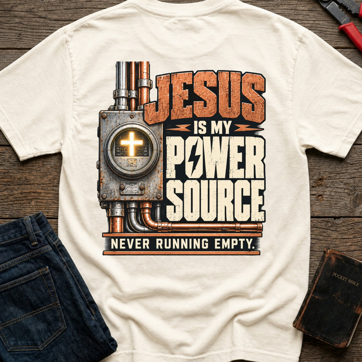 Jesus My Power Source T-Shirt