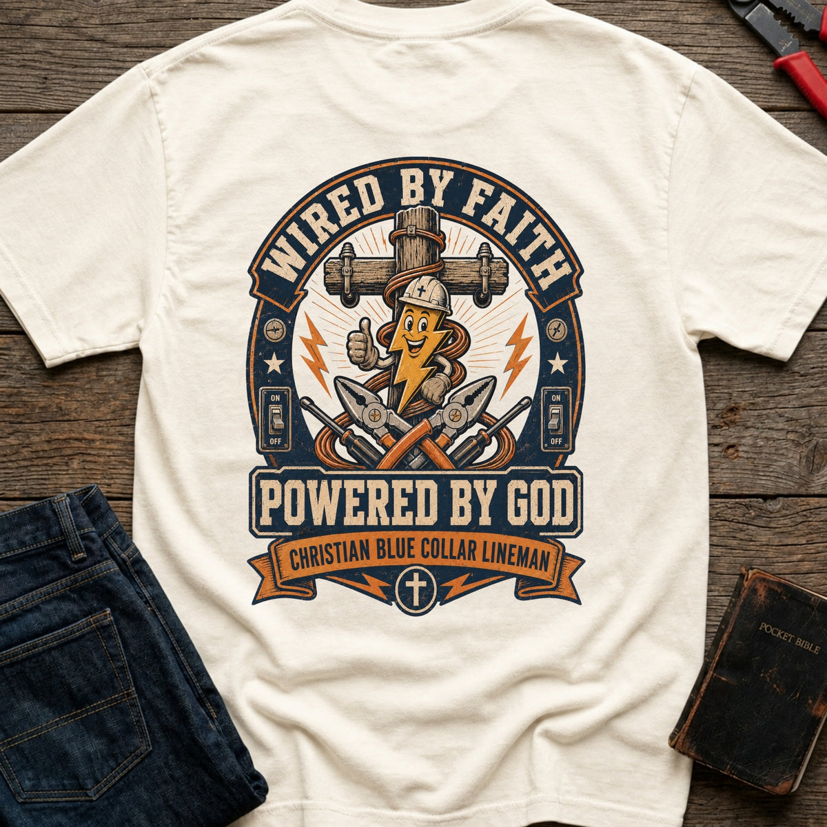 Powered By God T-Shirt
