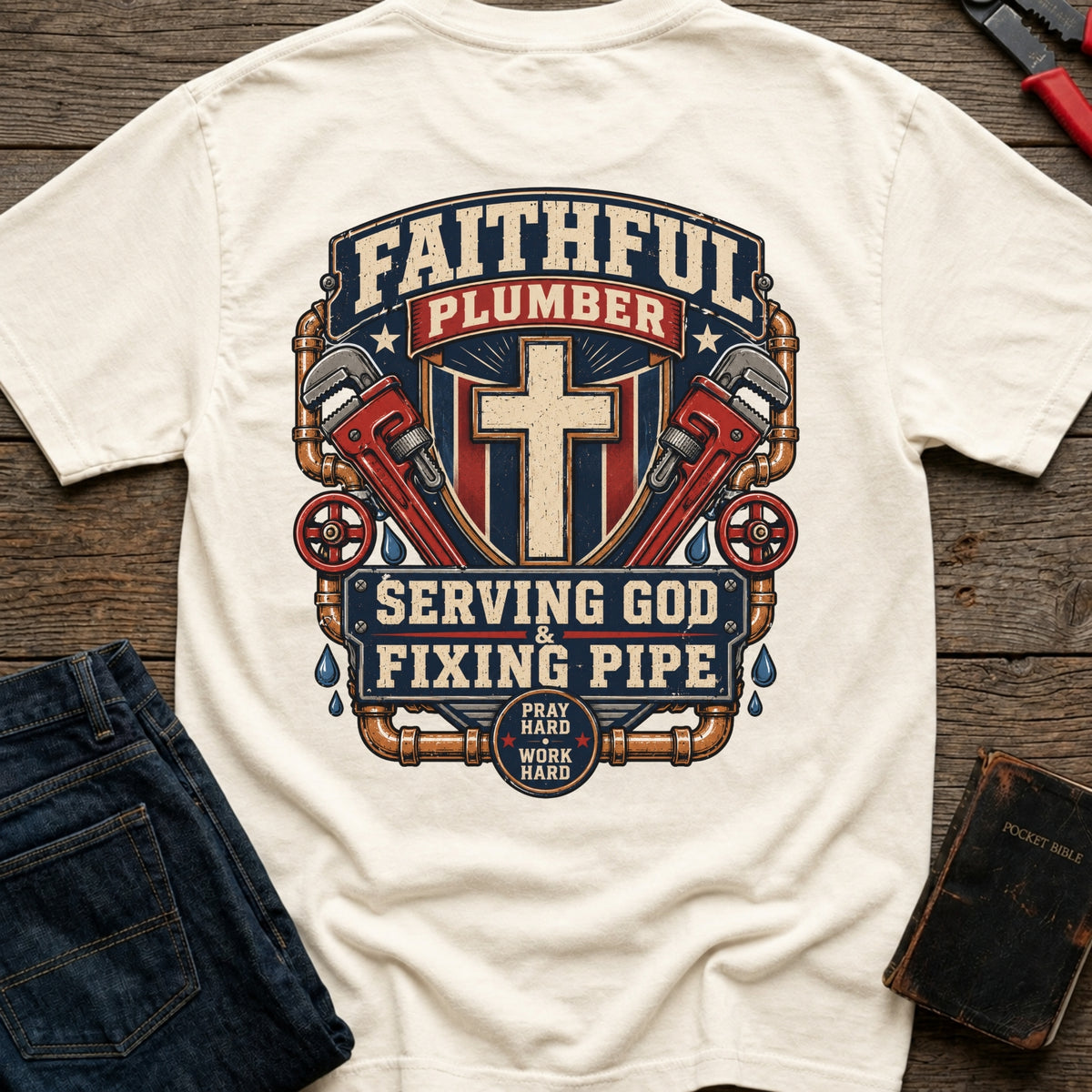 Faithful Plumbers T-Shirt