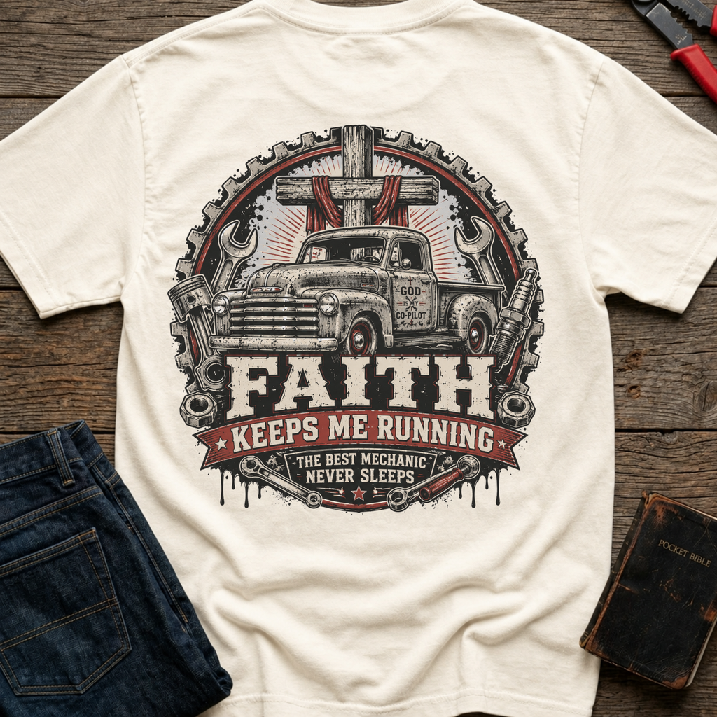 Faith Keeps Me Running T-Shirt
