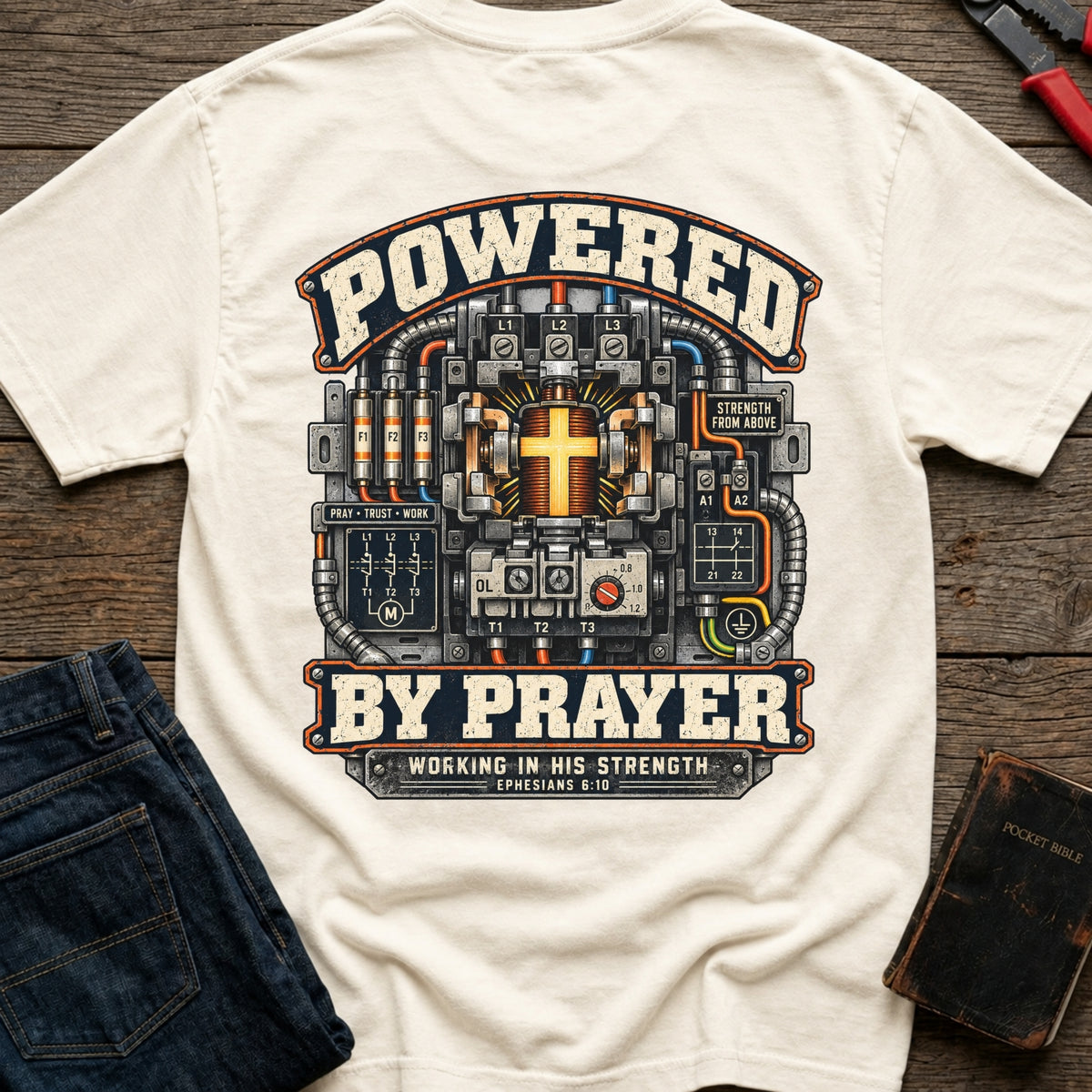 Powered By Prayer T-Shirt