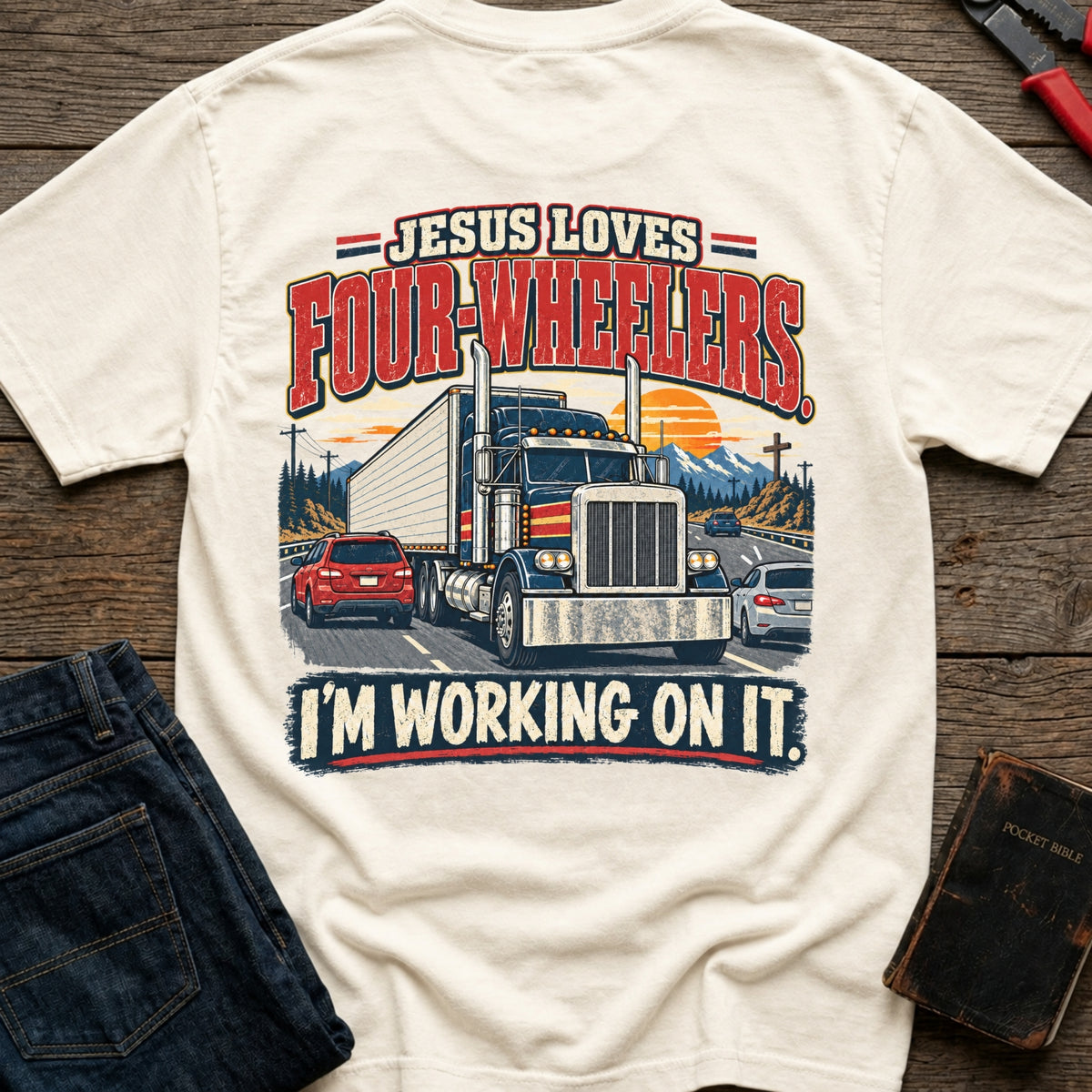 Four Wheelers T-Shirt