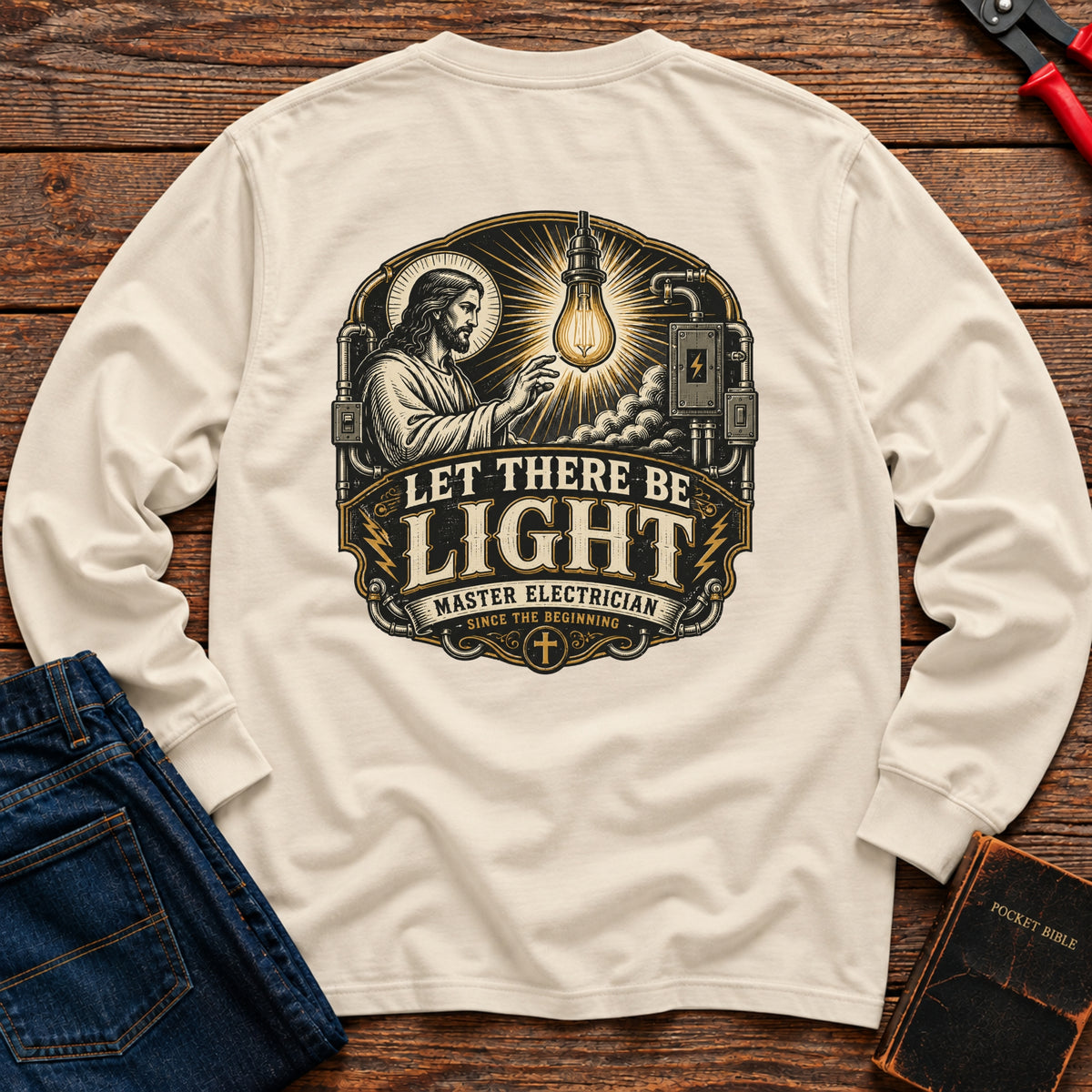 Let There Be Light Long Sleeve T-Shirt