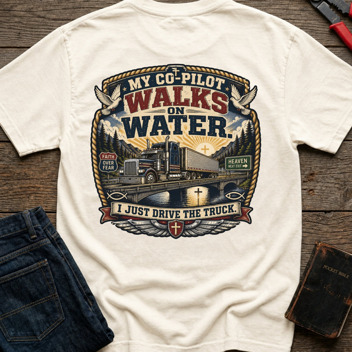 Walks On Water T-Shirt