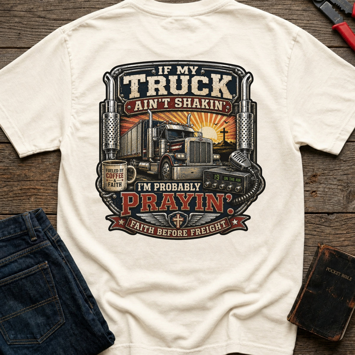 Faith Before Freight T-Shirt