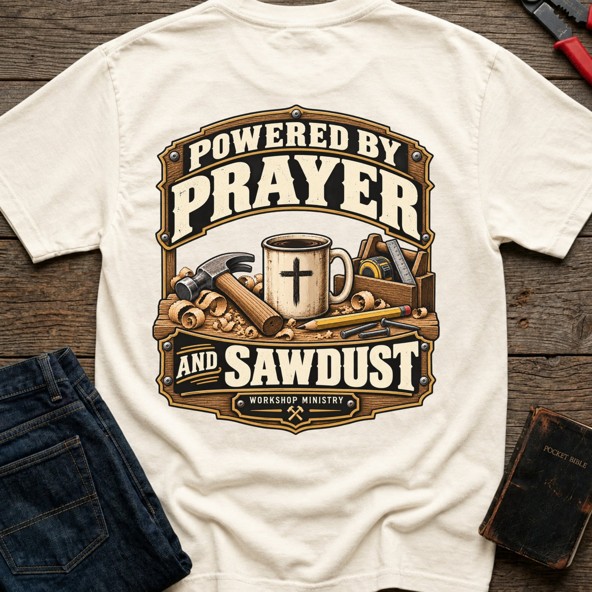 Prayer and Sawdust T-Shirt
