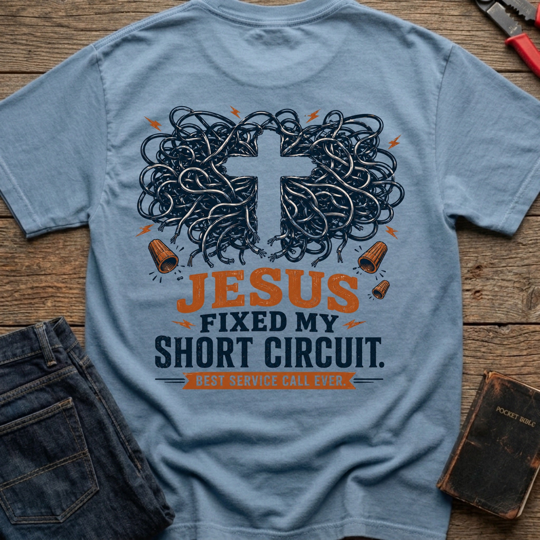 CrossGritOS|asset=55|template=6|color=Blue Jean|view=back|file=Jesus-Fixed-My-Short-T-Shirt-6a514fc7e9a49638fb0eb012-printify-art-2-2_Blue-Jean_back_template-6.jpg