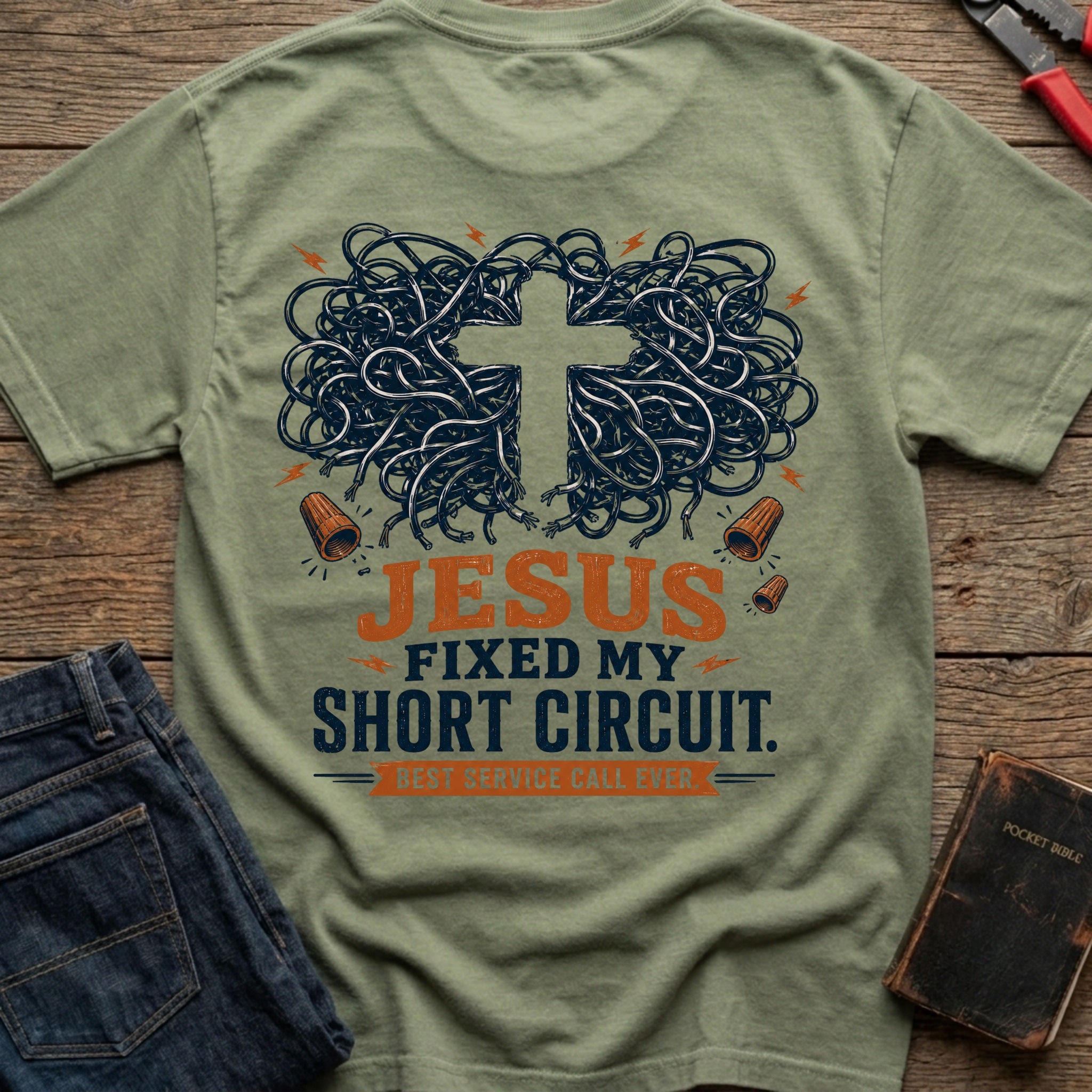 CrossGritOS|asset=55|template=5|color=Moss|view=back|file=Jesus-Fixed-My-Short-T-Shirt-6a514fc7e9a49638fb0eb012-printify-art-2-2_Moss_back_template-5.jpg