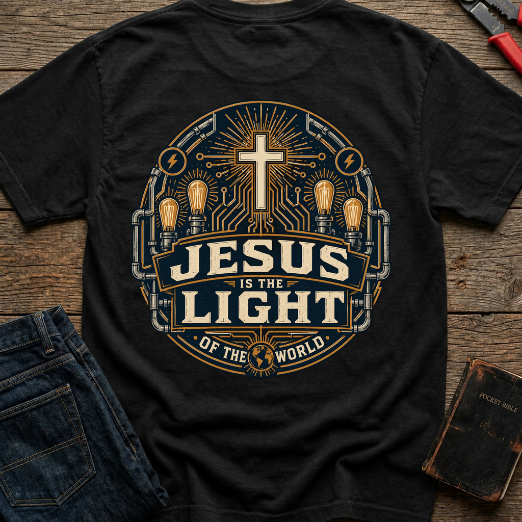 CrossGritOS|asset=104|template=4|color=Black|view=back|file=Jesus-Is-The-Light-of-The-World-T-Shirt-6a4d3180792210fee9060bd2-printify-art-1-2_Black_back_template-4.jpg