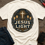 CrossGritOS|asset=104|template=3|color=Ivory|view=back|file=Jesus-Is-The-Light-of-The-World-T-Shirt-6a4d3180792210fee9060bd2-printify-art-1-2_Ivory_back_template-3.jpg