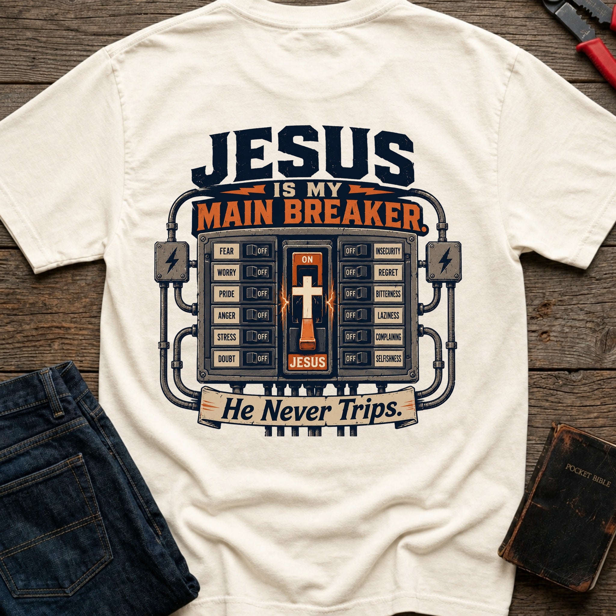 CrossGritOS|asset=56|template=3|color=Ivory|view=back|file=Jesus-is-My-Main-Breaker-T-Shirt-6a514eb6ba0bae4e8601566a-printify-art-2-2_Ivory_back_template-3.jpg