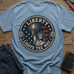 CrossGritOS|asset=102|template=6|color=Blue Jean|view=back|file=Liberty-Lights-The-Way-T-Shirt-6a4d32741615977f25018c13-printify-art-1-2_Blue-Jean_back_template-6.jpg