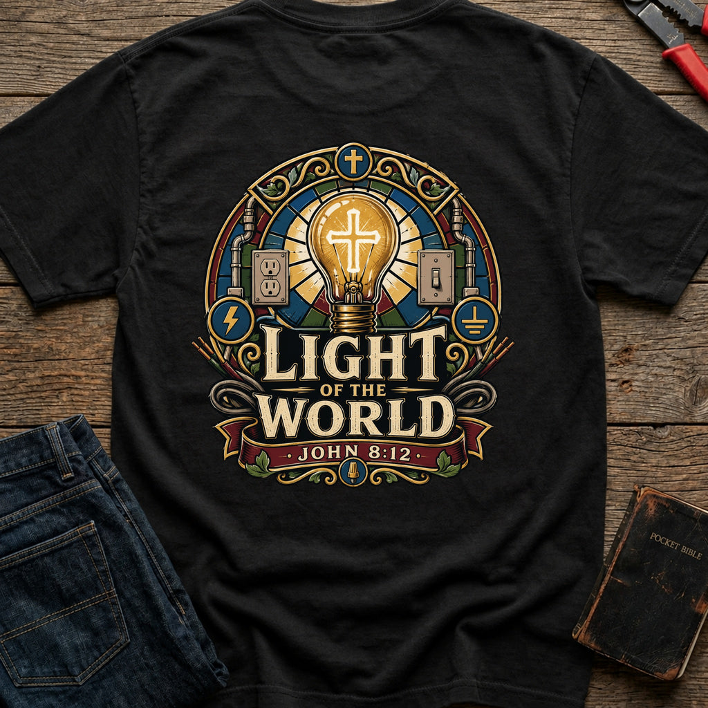CrossGritOS|asset=100|template=4|color=Black|view=back|file=Light-of-The-World-T-Shirt-6a4d334439c8b083da004e85-printify-art-1-2_Black_back_template-4.jpg