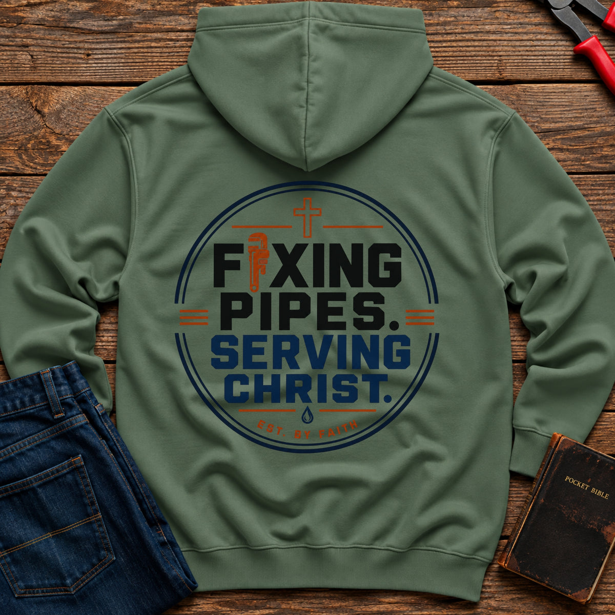 Fixing Pipes Hoodie