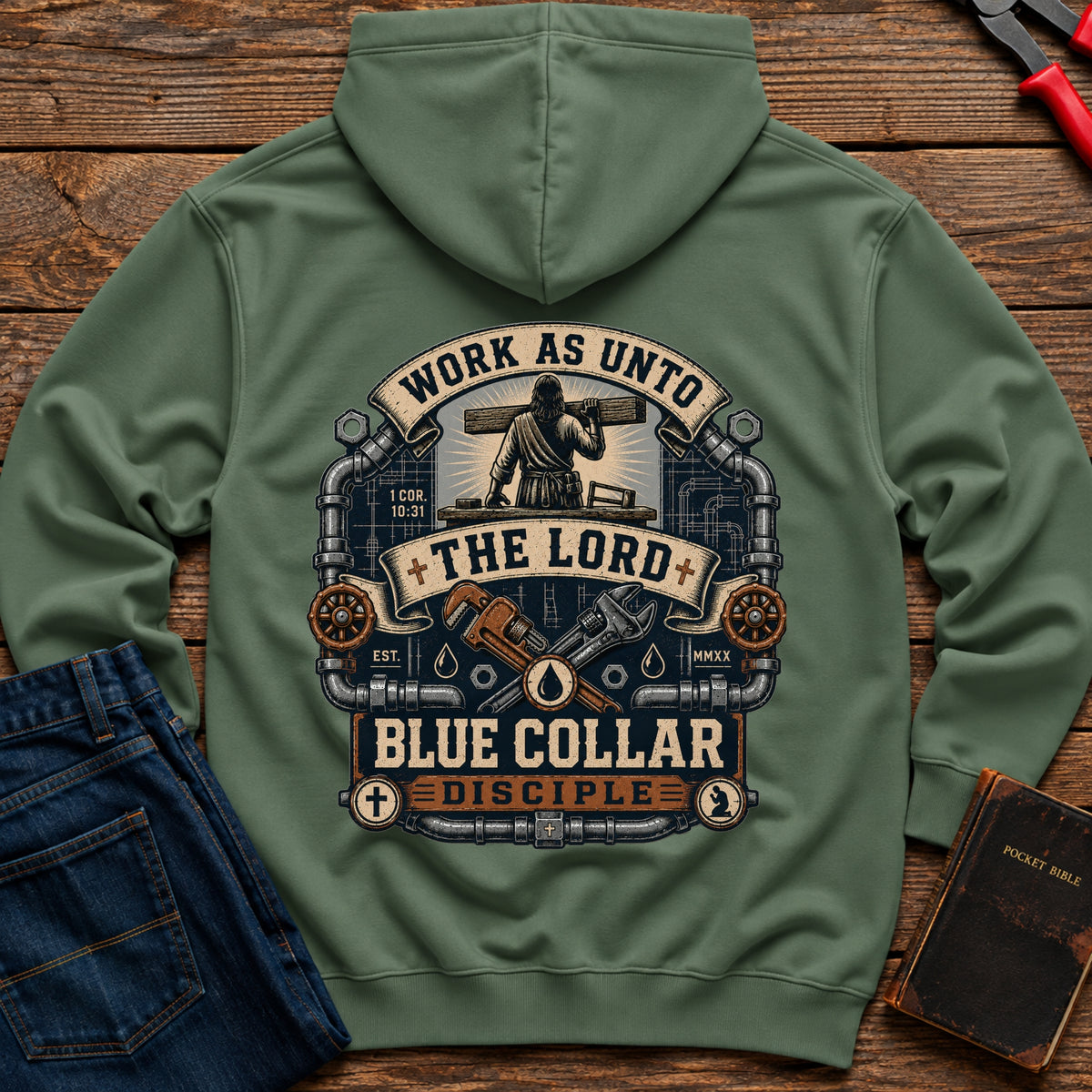 Work As Unto The Lord Hoodie
