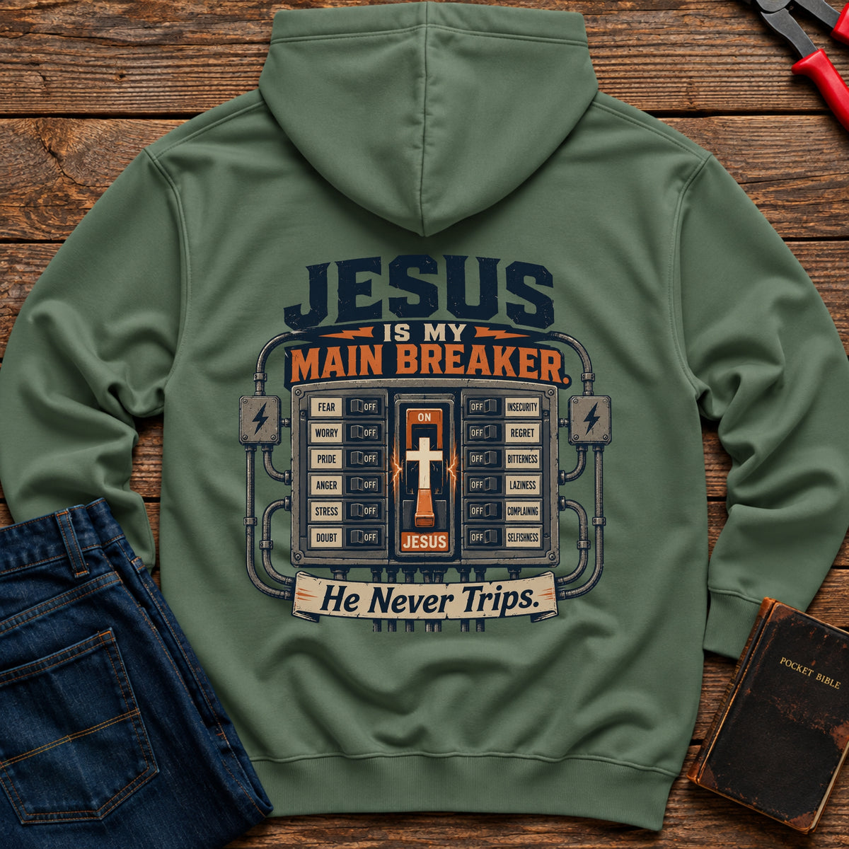 Jesus Is My Main Breaker Hoodie