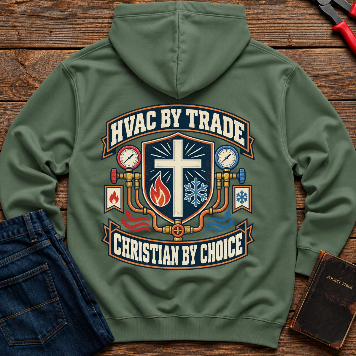 HVAC By Trade Hoodie