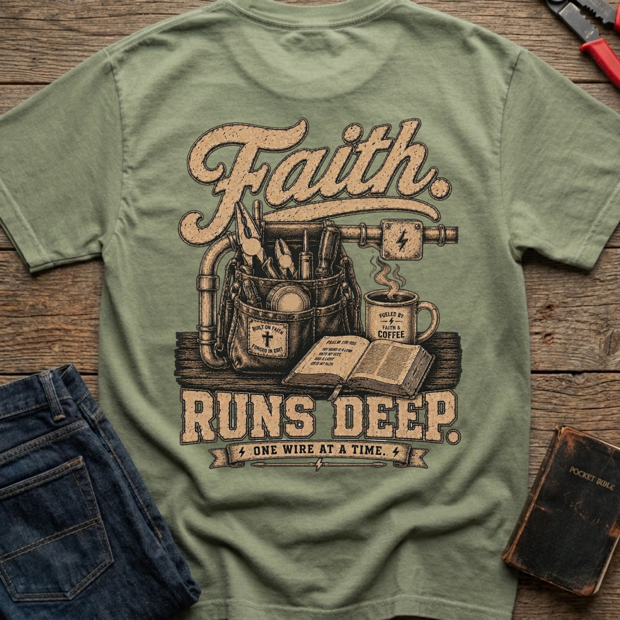 Faith Runs Deep T-Shirt