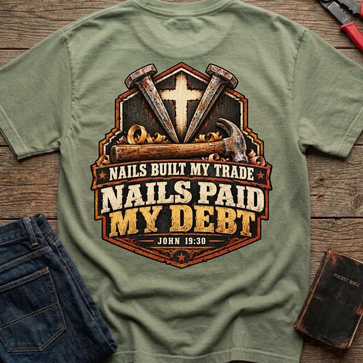 Nails Paid My Debt T-Shirt