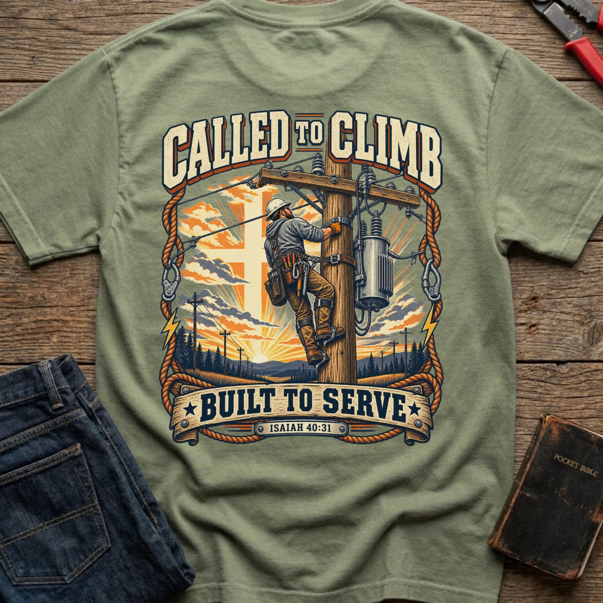 Called To Climb T-Shirt