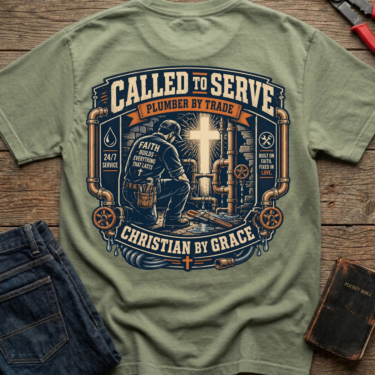 Plumber By Trade T-Shirt