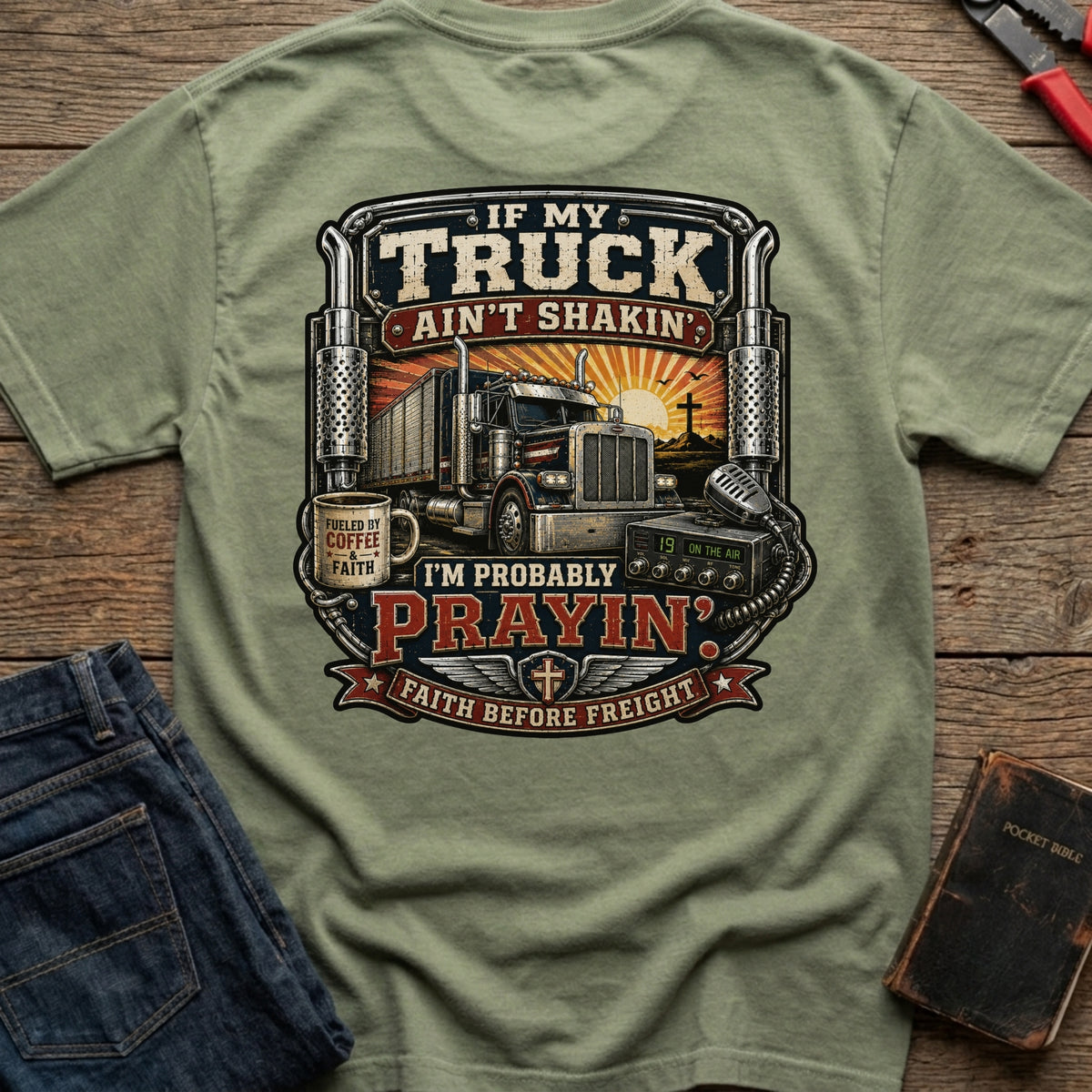 Faith Before Freight T-Shirt