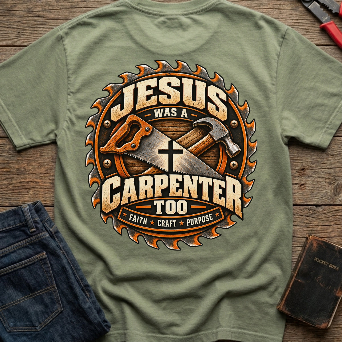 Jesus Was A Carpenter T-Shirt