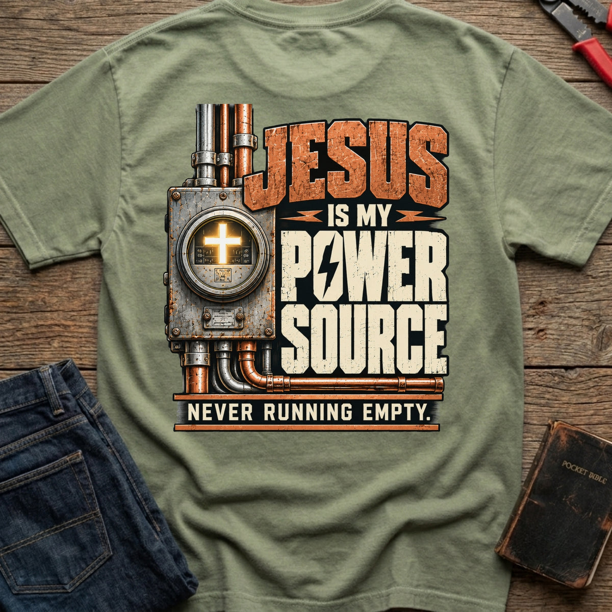 Jesus My Power Source T-Shirt