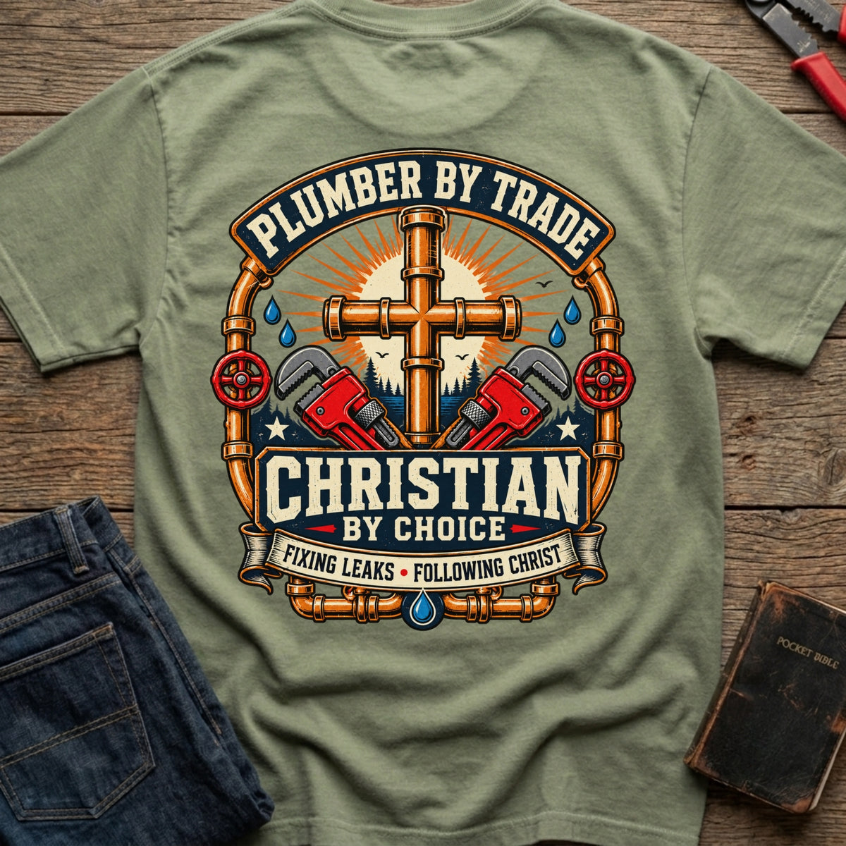 Following Christ T-Shirt