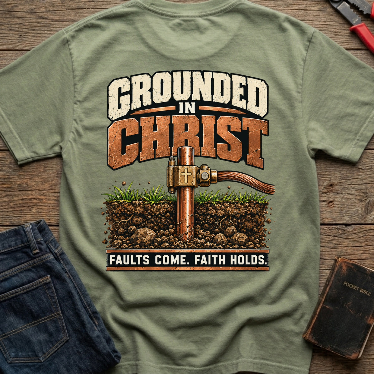 Grounded in Christ T-Shirt