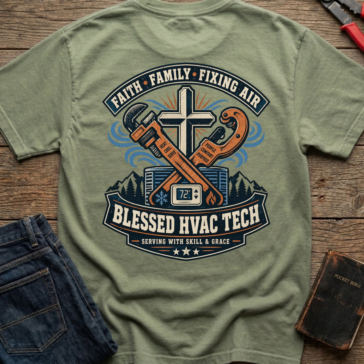 Blessed HVAC T-Shirt