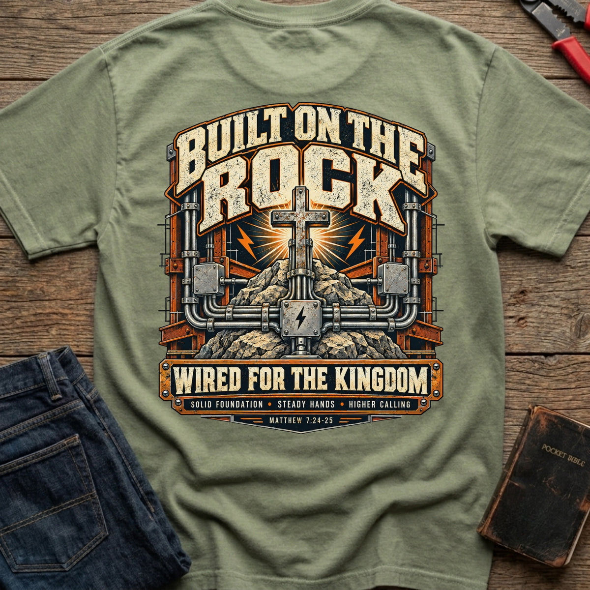 Built On The Rock T-Shirt