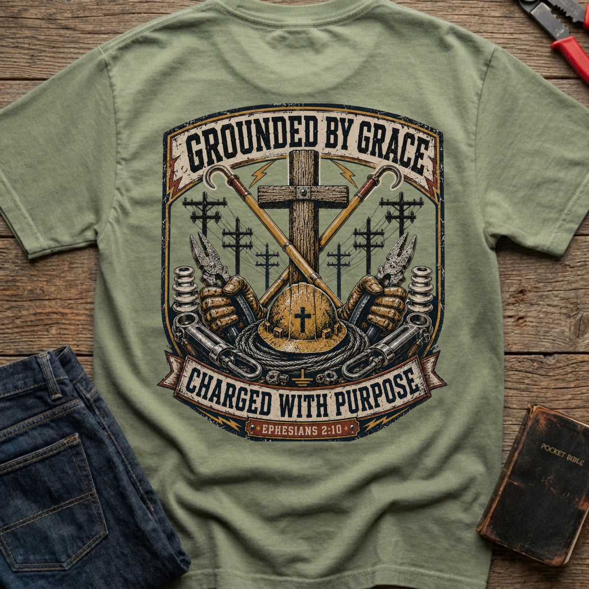 Charged With Purpose T-Shirt
