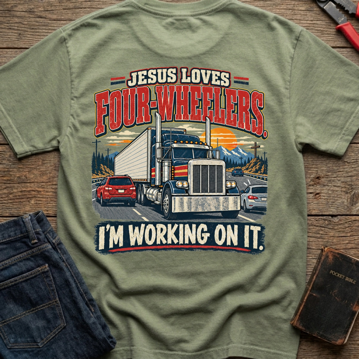Four Wheelers T-Shirt