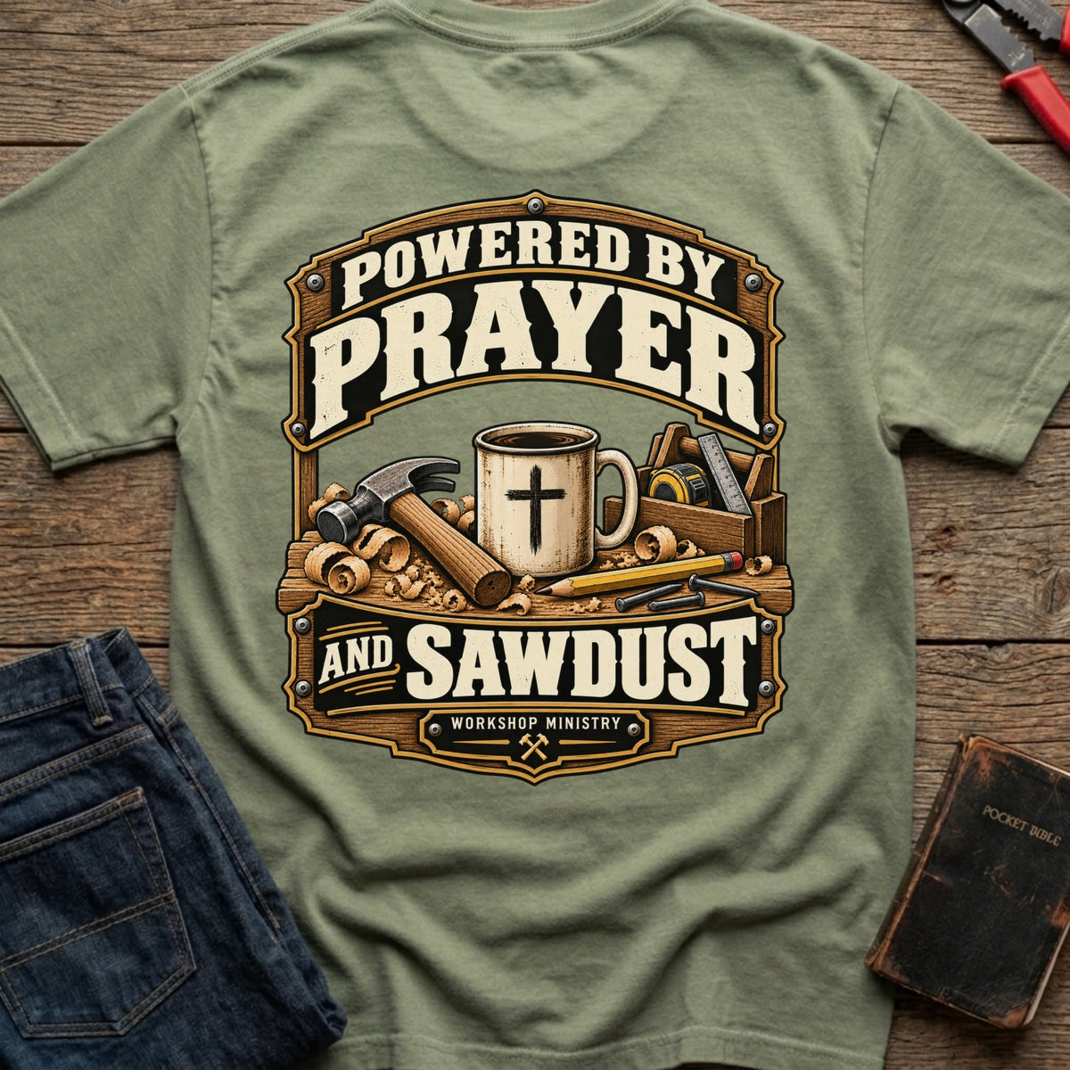 Prayer and Sawdust T-Shirt