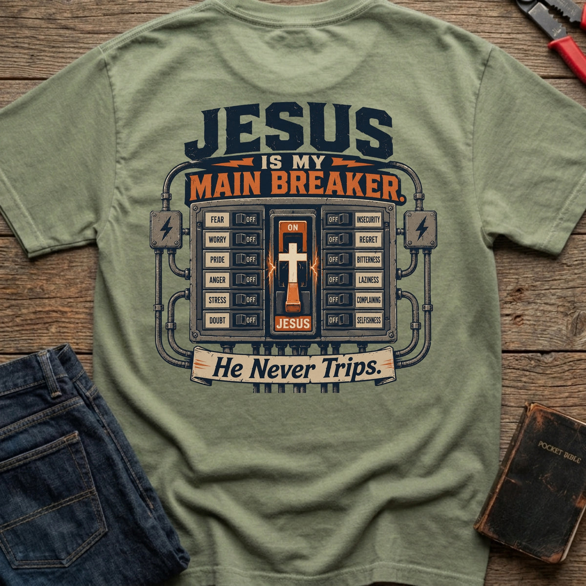 Jesus is My Main Breaker T-Shirt