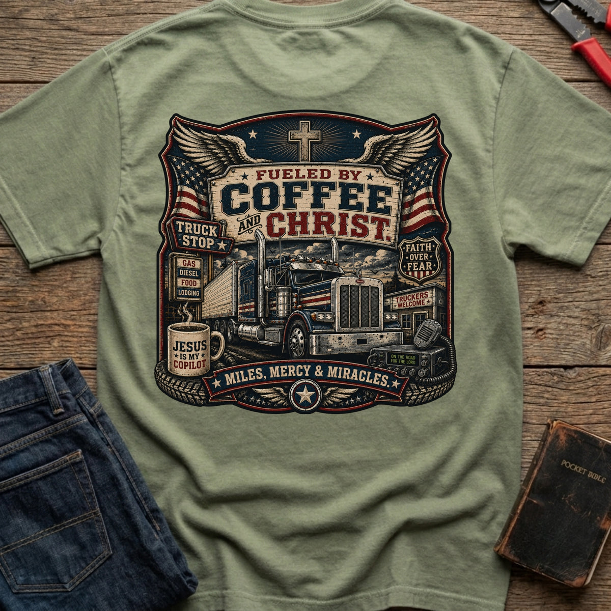 Fueled By Coffee T-Shirt