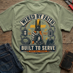 Wired By Faith T-Shirt