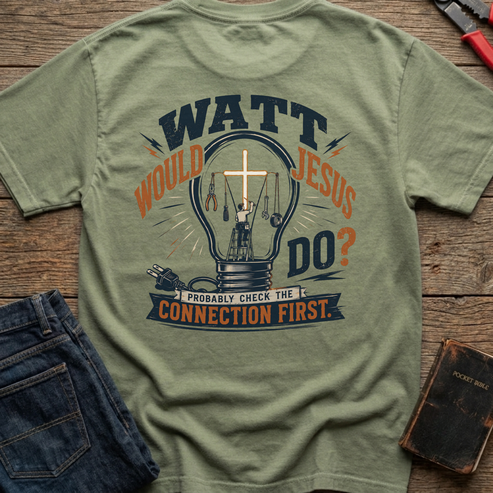 WATT Would Jesus T-Shirt