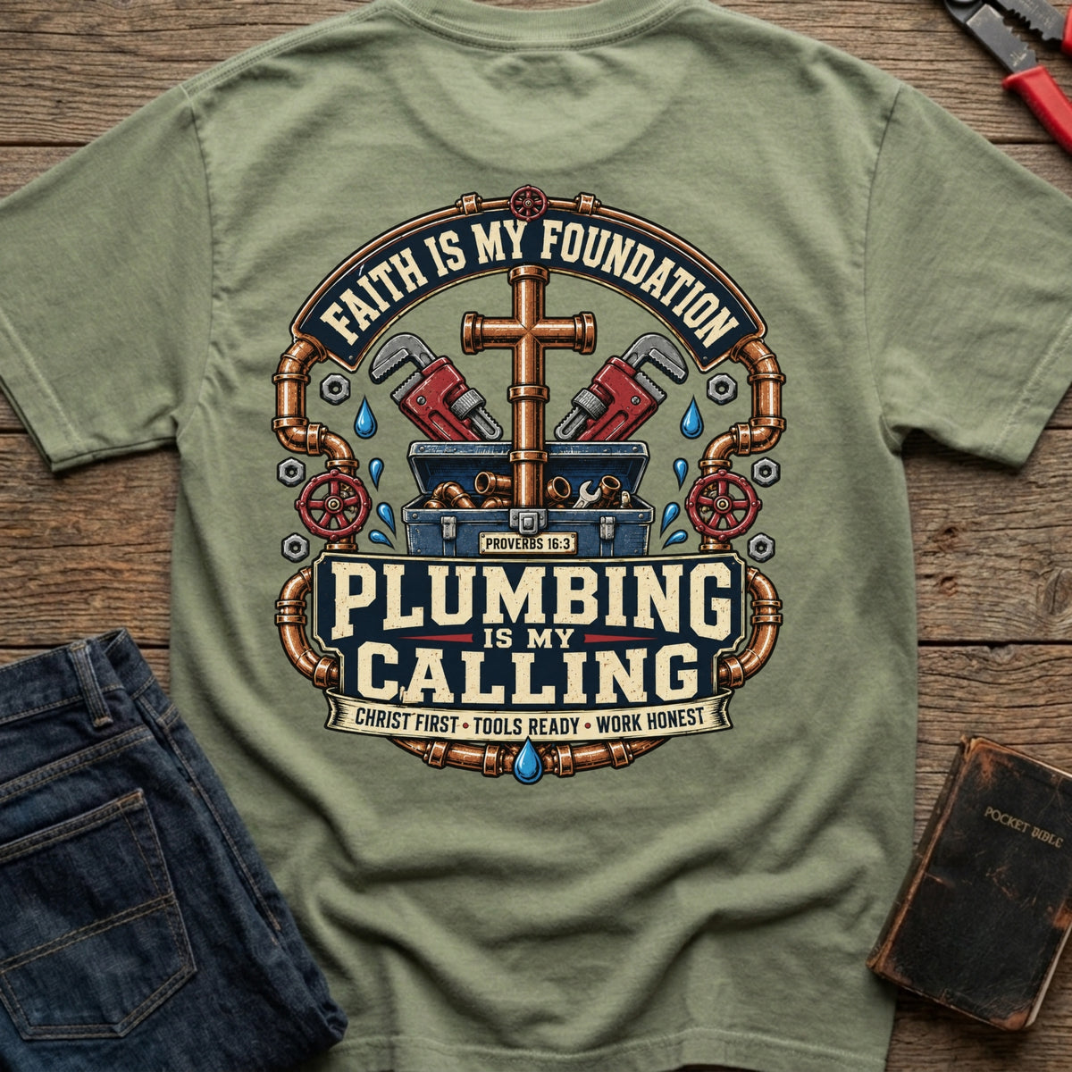 Plumbing Is My Calling T-Shirt