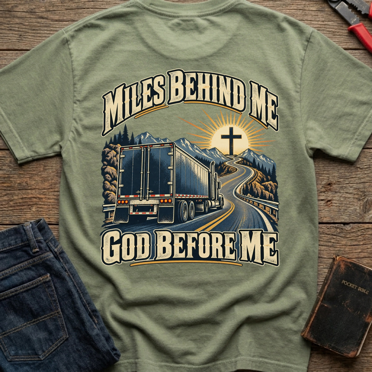 God Before Me T-Shirt