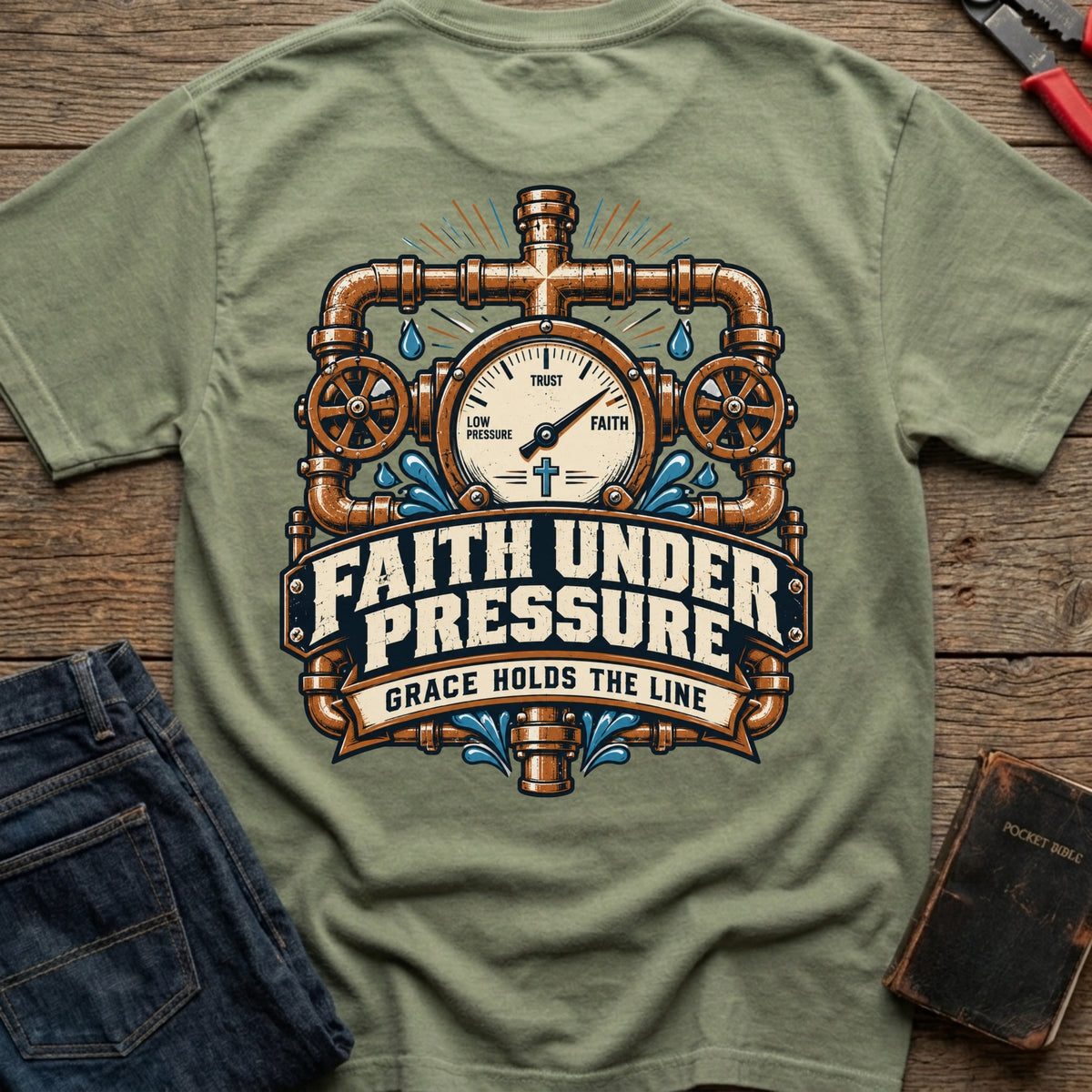 Faith Under Pressure T-Shirt