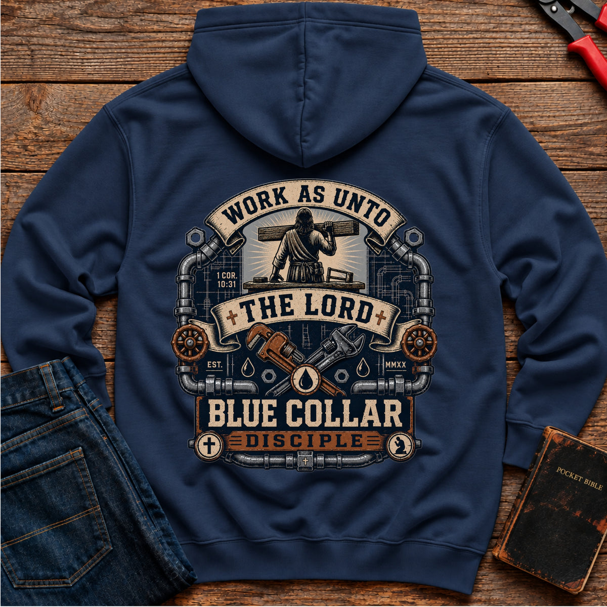 Work As Unto The Lord Hoodie