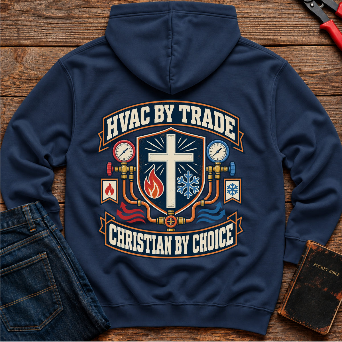 HVAC By Trade Hoodie