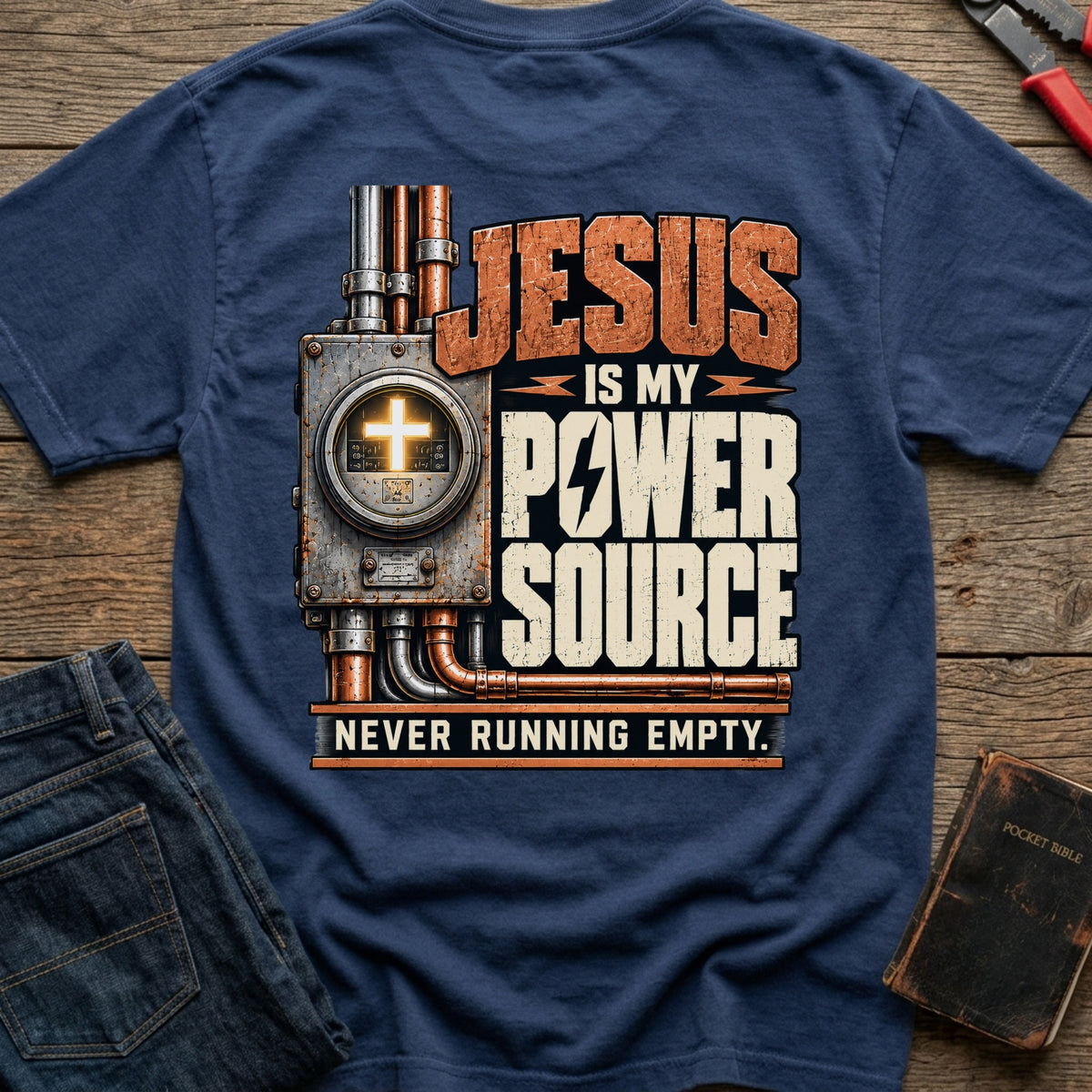 Jesus My Power Source T-Shirt